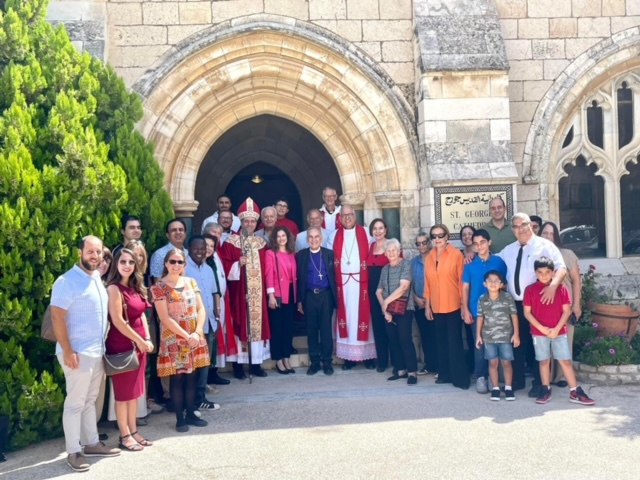 You are currently viewing Celebrating Holy Cross Day at St George’s Cathedral, Jerusalem