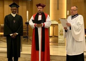 Read more about the article Fr Innocent receives degree in Theology
