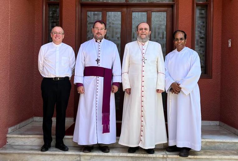 You are currently viewing Bishop Sean brings greetings to Apostolic Vicar of Southern Arabia