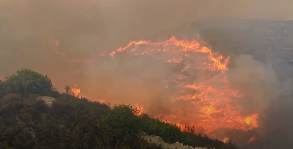 Read more about the article Prayers for Cyprus amidst wildfires