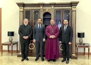 Read more about the article Bishop Sean meets government and church leaders in Erbil
