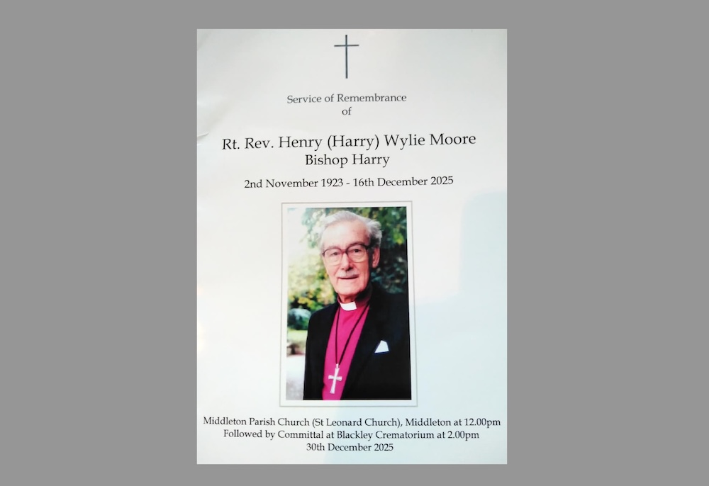 You are currently viewing Bishop Harry: a funeral and committal in Manchester