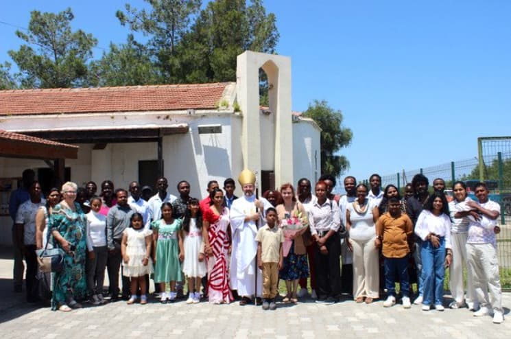 You are currently viewing Celebrating confirmation at St Mark Famagusta