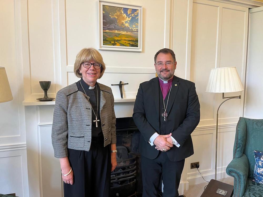 You are currently viewing Archbishop Sarah welcomes Bishop Sean to Lambeth