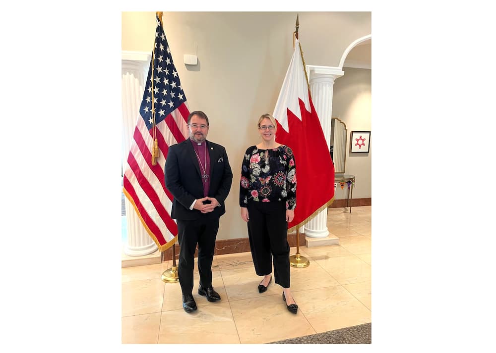 You are currently viewing Bishop Sean meets US Ambassador to Bahrain